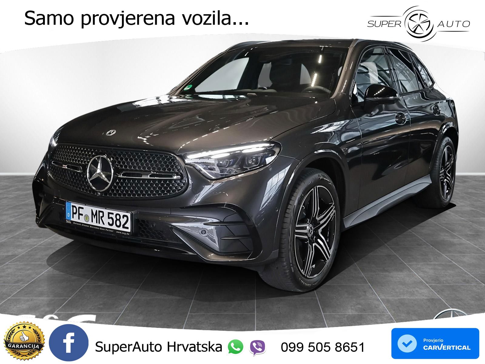 Mercedes GLC 220d (197 KS) 4MATIC 9G-TRONIC AMG LED+GR SJED+ACC
