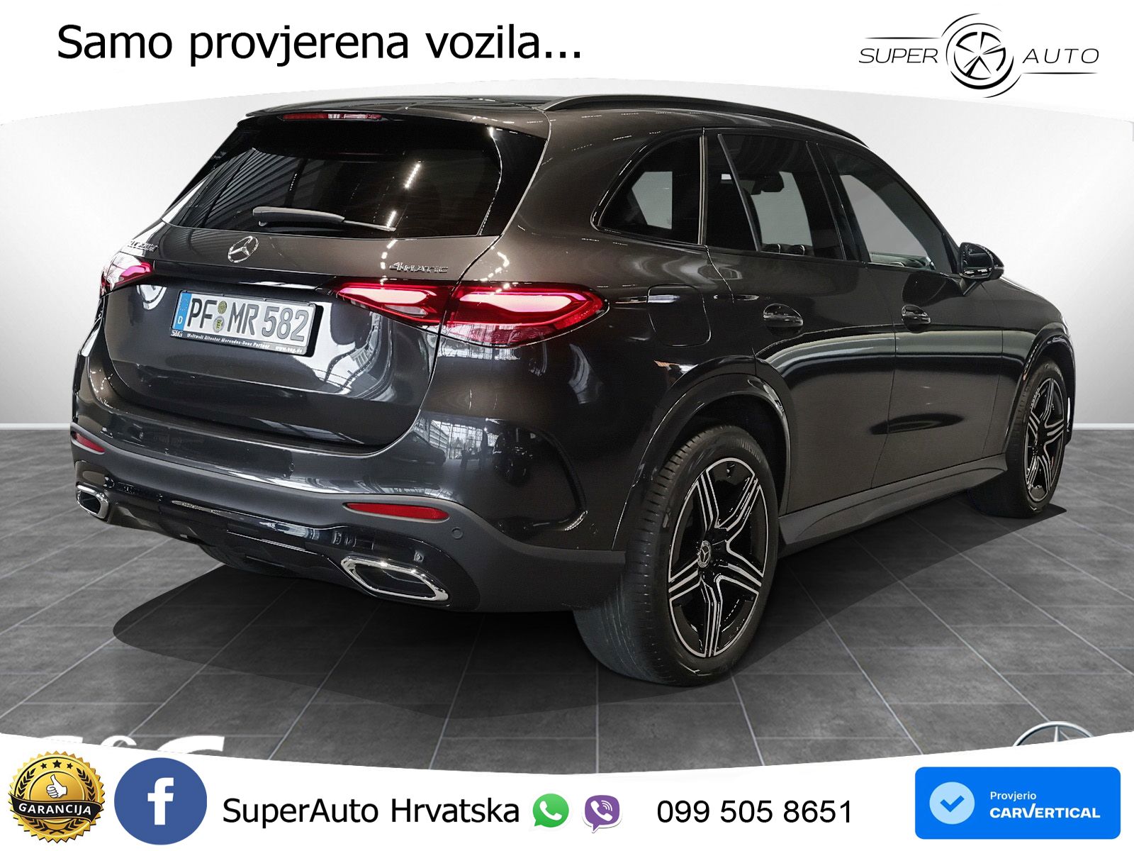 Mercedes GLC 220d (197 KS) 4MATIC 9G-TRONIC AMG LED+GR SJED+ACC