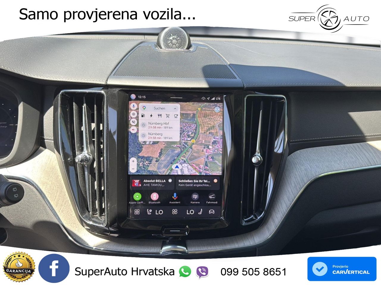 Volvo XC60 T8 AWD Geartronic LED+GR SJED+ACC