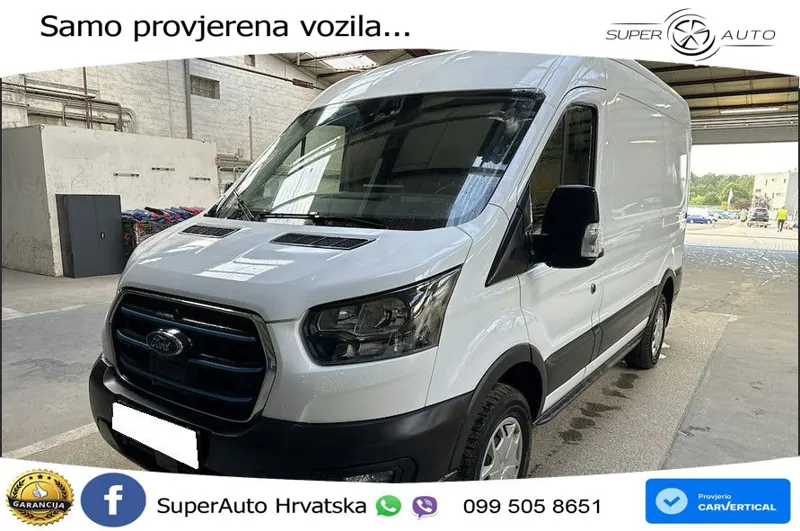 Ford E-Transit 350 L2H2*TREND*SITZHEIZ*TEMPO*NAVI*KLI 184 KS