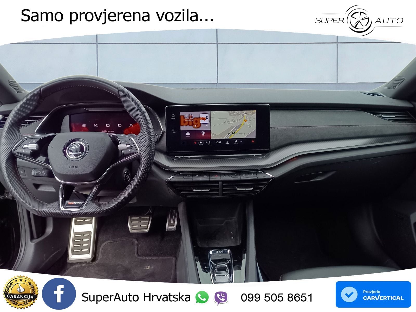 Škoda Octavia Combi RS 2.0 TDI (200 KS) 4x4 DSG LED+GR SJED+ACC