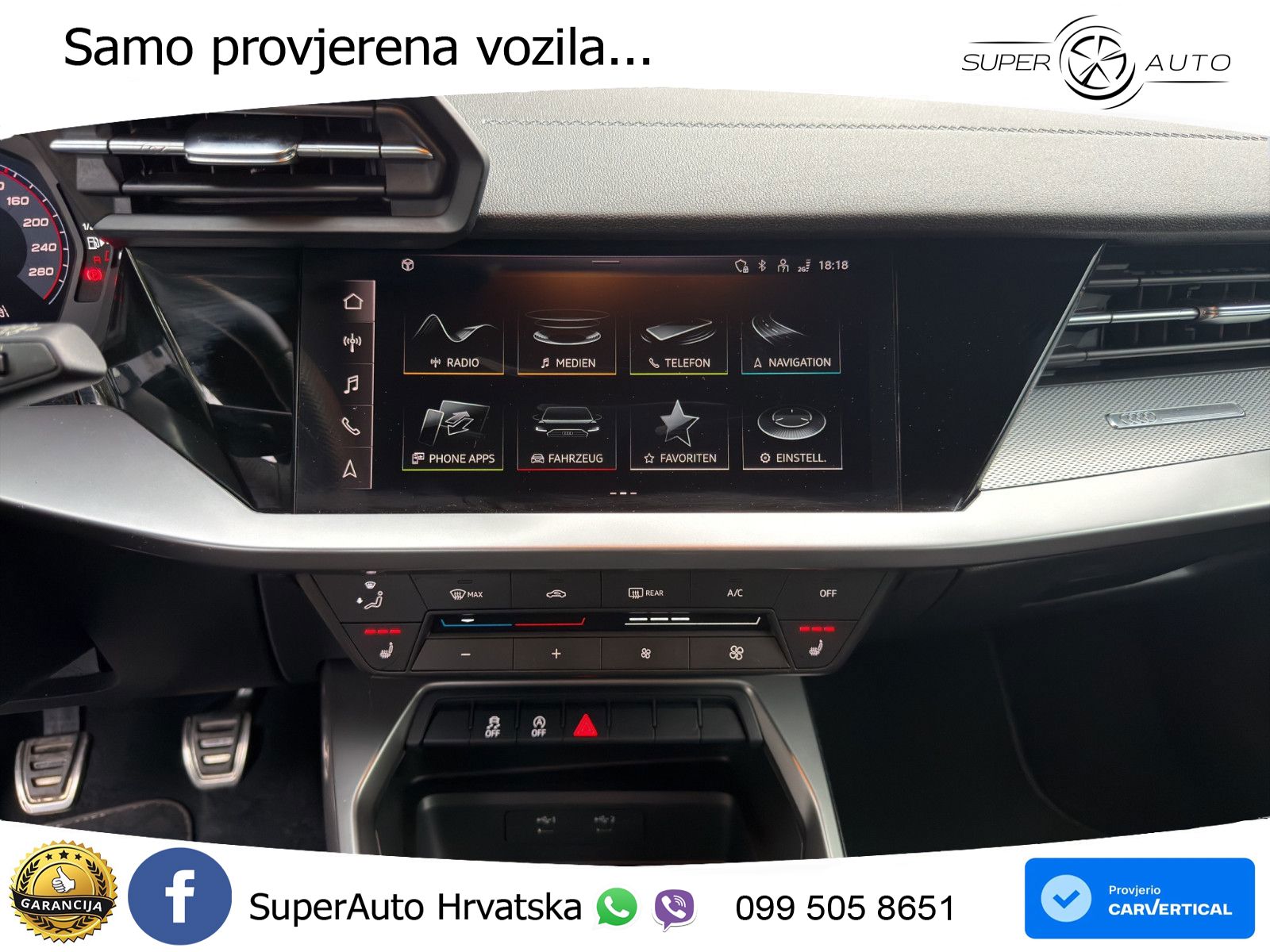 Audi A3 35 TDI (150 KS) S line LED+GR SJED+ACC