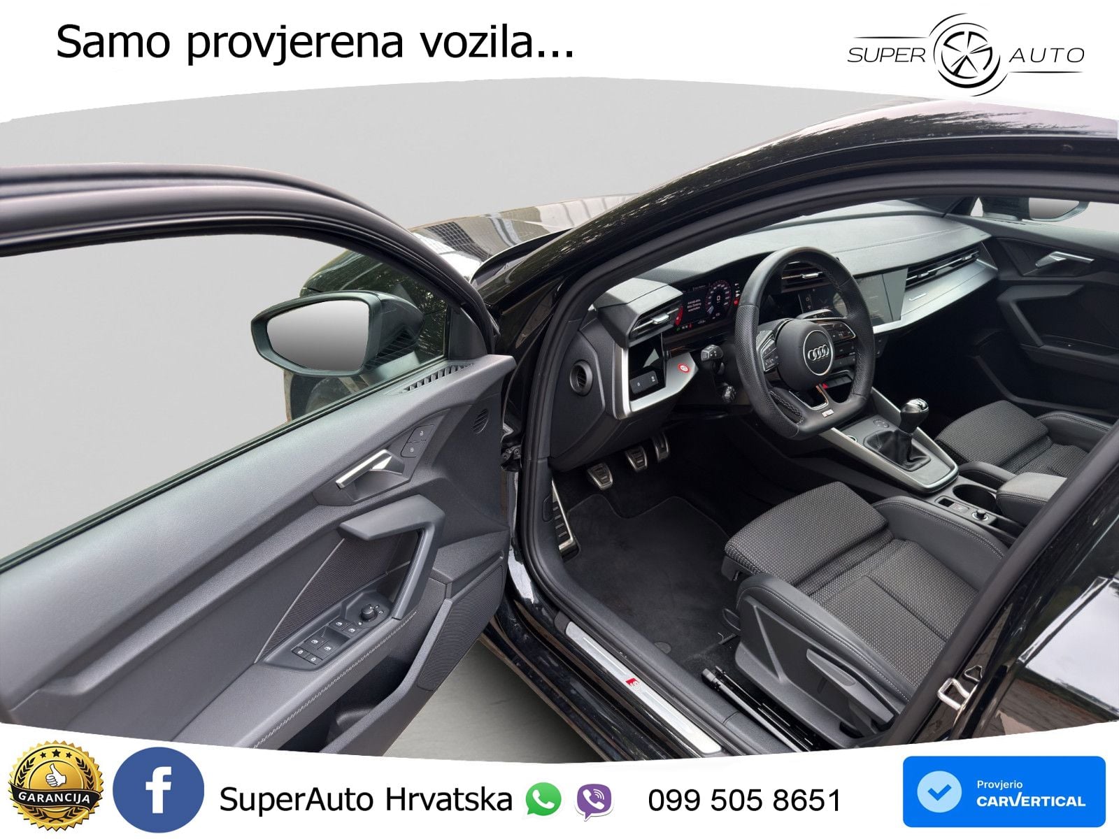 Audi A3 35 TDI (150 KS) S line LED+GR SJED+ACC