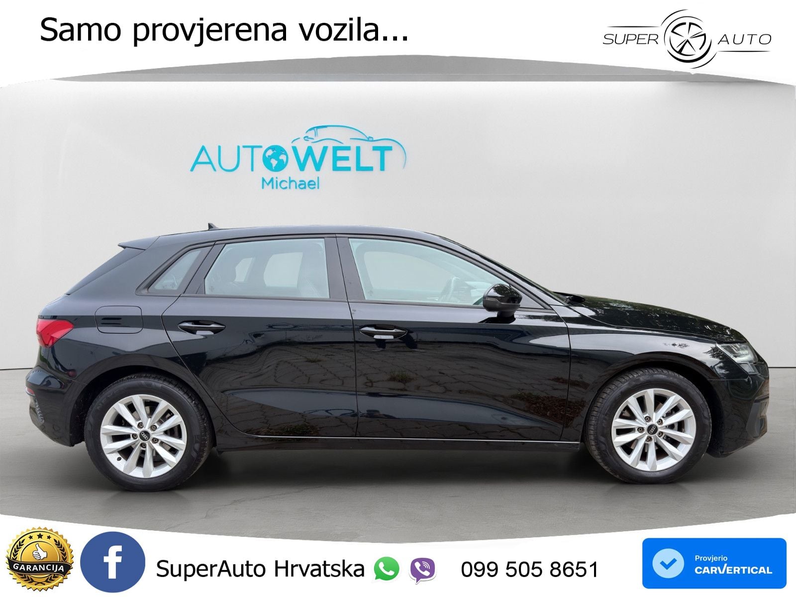 Audi A3 35 TDI (150 KS) S line LED+GR SJED+ACC