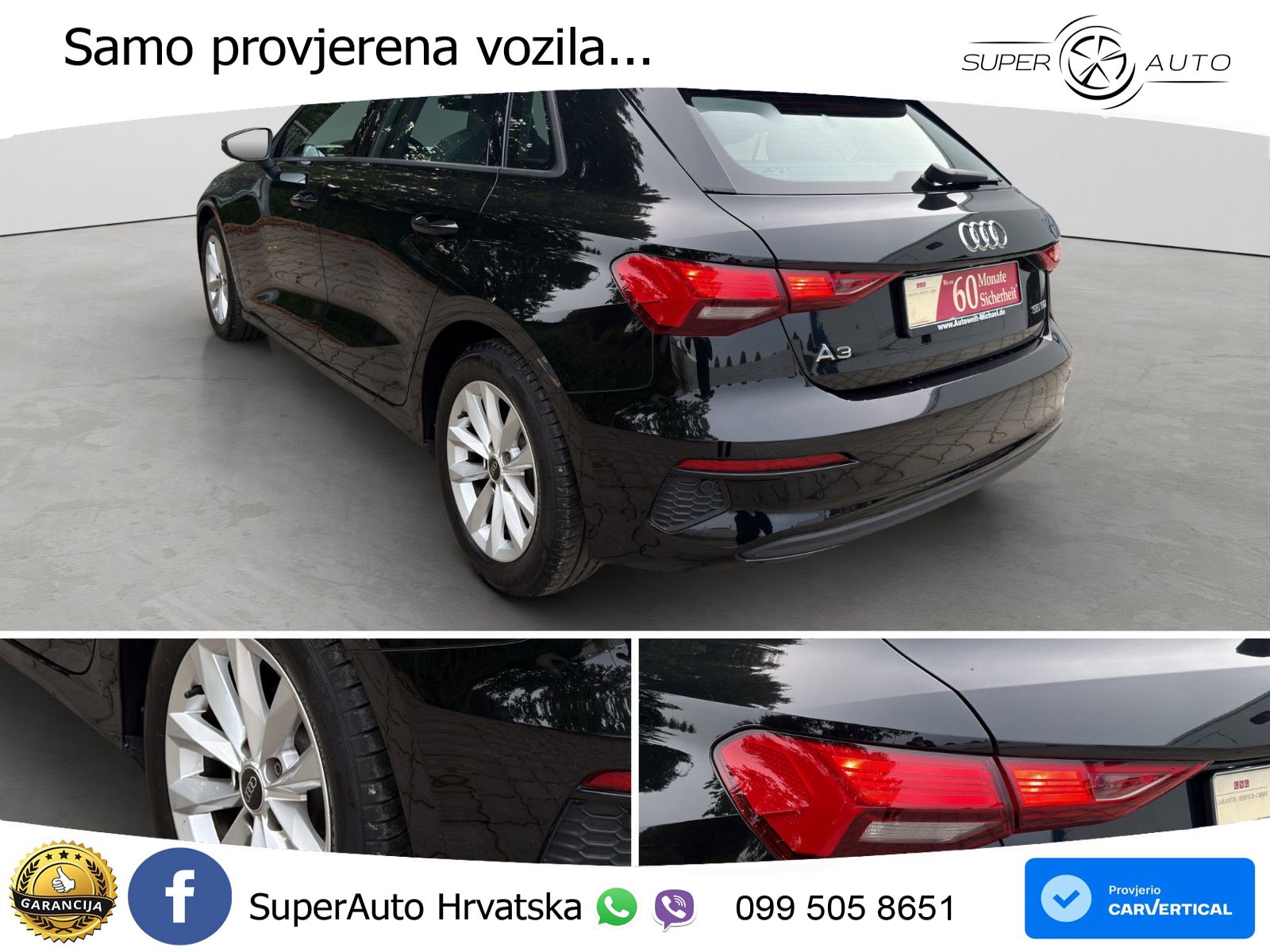 Audi A3 35 TDI (150 KS) S line LED+GR SJED+ACC