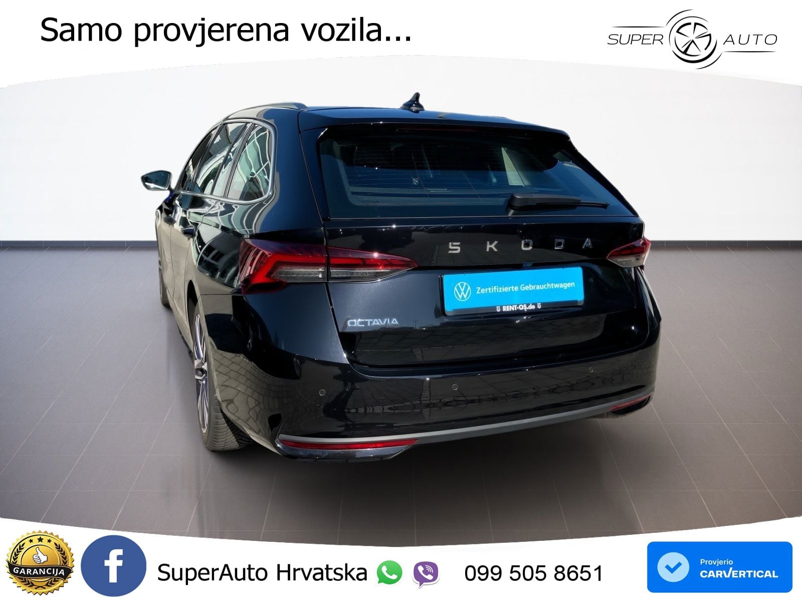Škoda Octavia Combi 1.5 TSI (150 KS) DSG Selection LED+GR SJED+ACC
