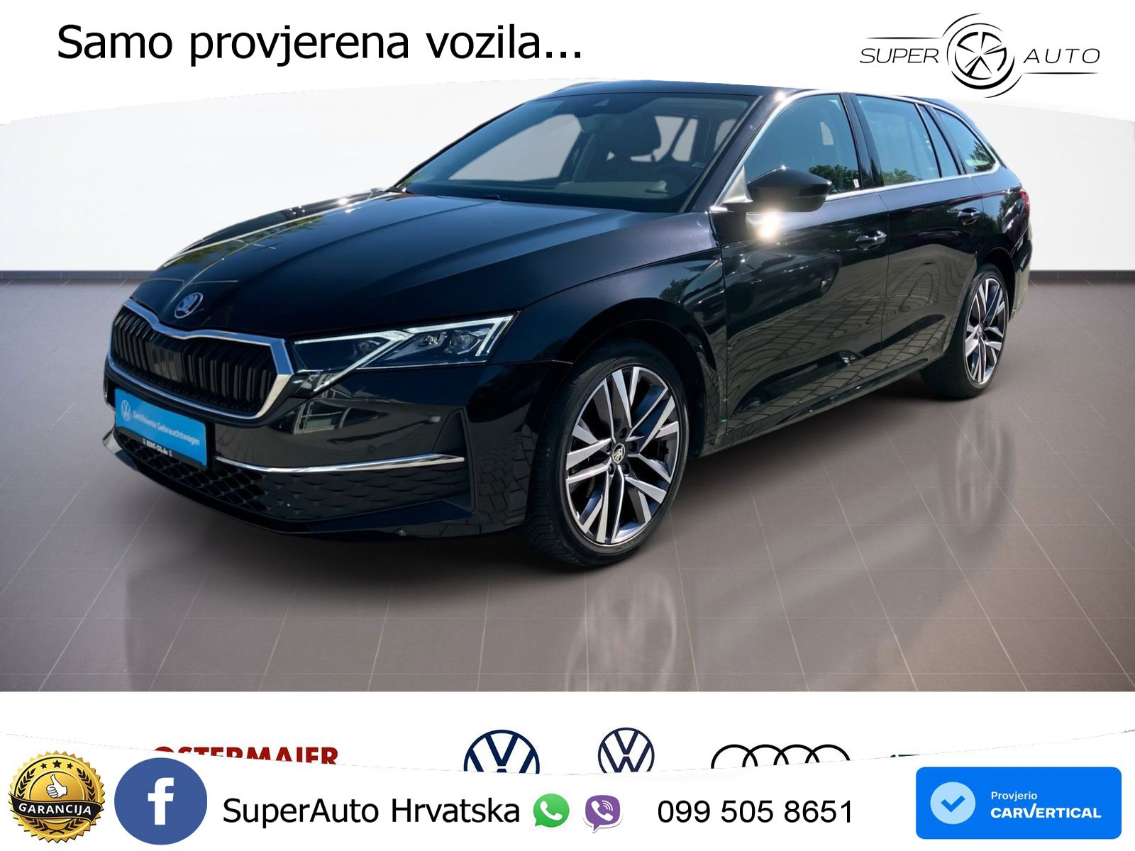 Škoda Octavia Combi 1.5 TSI (150 KS) DSG Selection LED+GR SJED+ACC