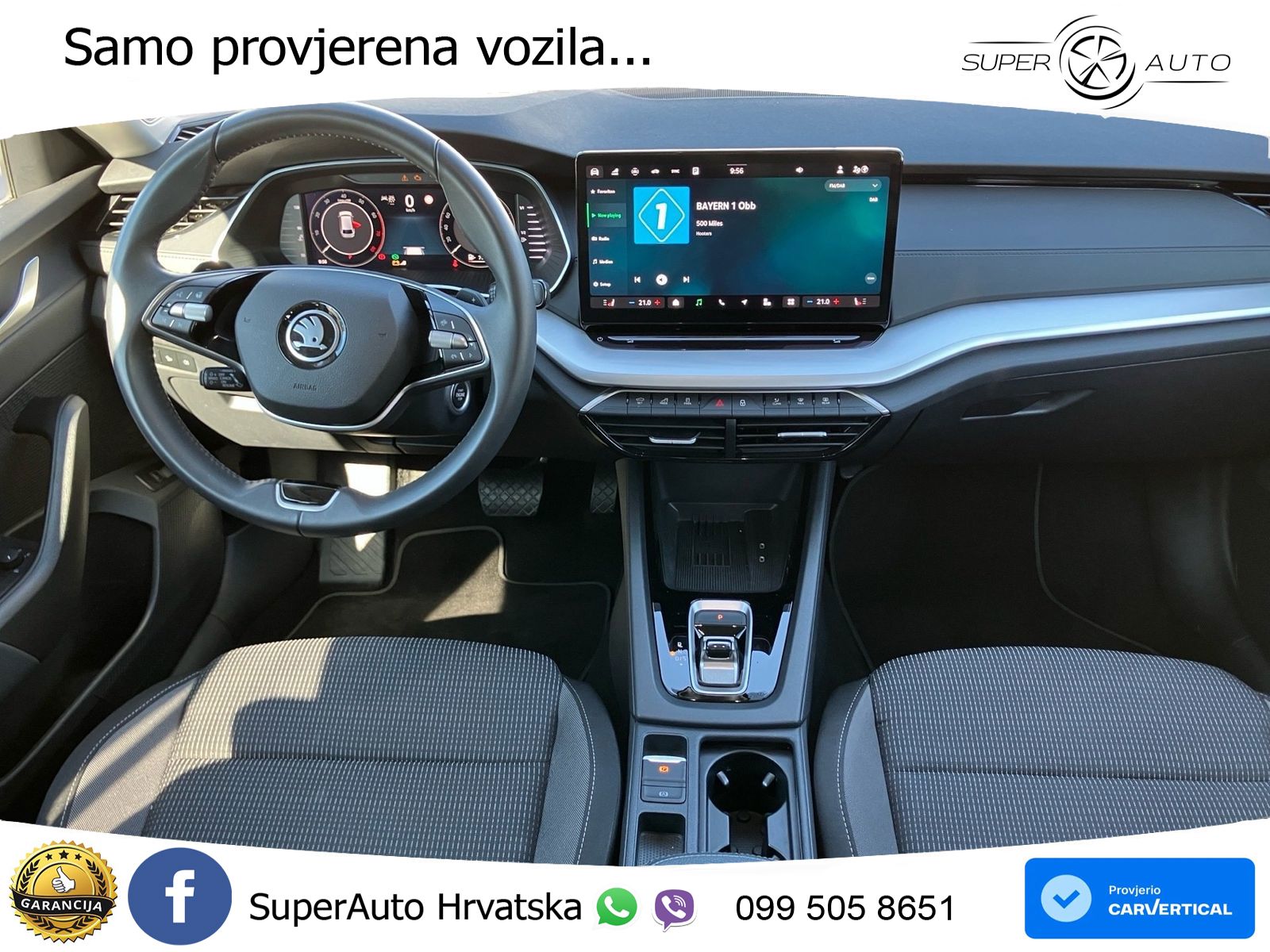 Škoda Octavia Combi 1.5 TSI (150 KS) DSG Selection LED+GR SJED+ACC