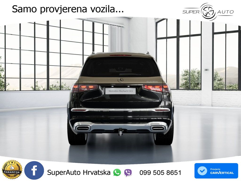 Mercedes Maybach GLS 600 V8 (557 KS) EQ Boost 4MATIC 9G-TRONIC ACC+HEAD+4xGR SJED+360+PANO