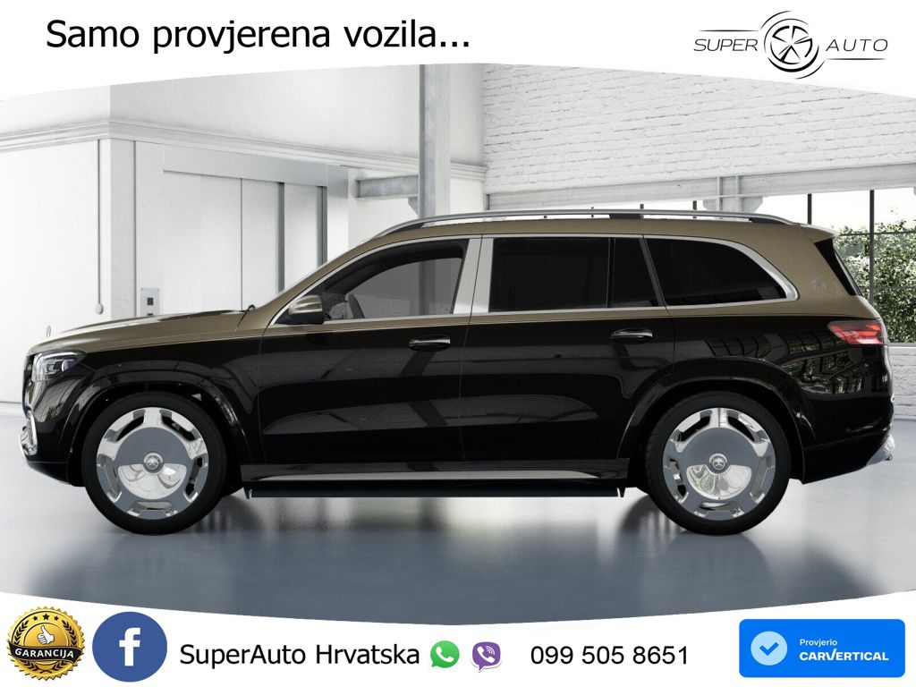 Mercedes Maybach GLS 600 V8 (557 KS) EQ Boost 4MATIC 9G-TRONIC ACC+HEAD+4xGR SJED+360+PANO