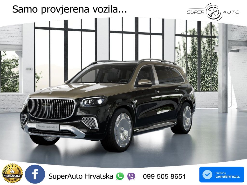 Mercedes Maybach GLS 600 V8 (557 KS) EQ Boost 4MATIC 9G-TRONIC ACC+HEAD+4xGR SJED+360+PANO