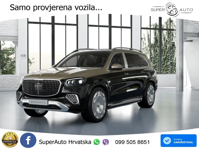 Mercedes Maybach GLS 600 V8 (557 KS) EQ Boost 4MATIC 9G-TRONIC ACC+HEAD+4xGR SJED+360+PANO