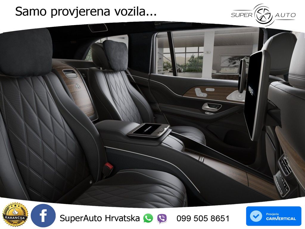 Mercedes Maybach GLS 600 V8 (557 KS) EQ Boost 4MATIC 9G-TRONIC ACC+HEAD+4xGR SJED+360+PANO