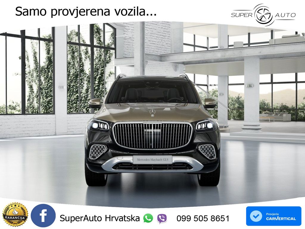 Mercedes Maybach GLS 600 V8 (557 KS) EQ Boost 4MATIC 9G-TRONIC ACC+HEAD+4xGR SJED+360+PANO