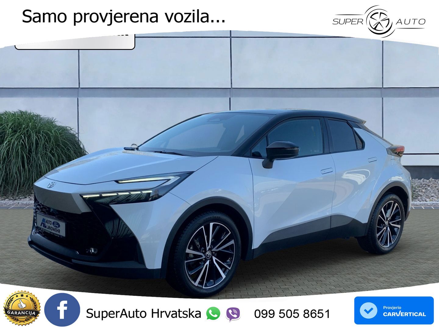 Toyota C-HR 2.0 (198 KS) Hybrid e-CVT LED+GR SJED+ACC