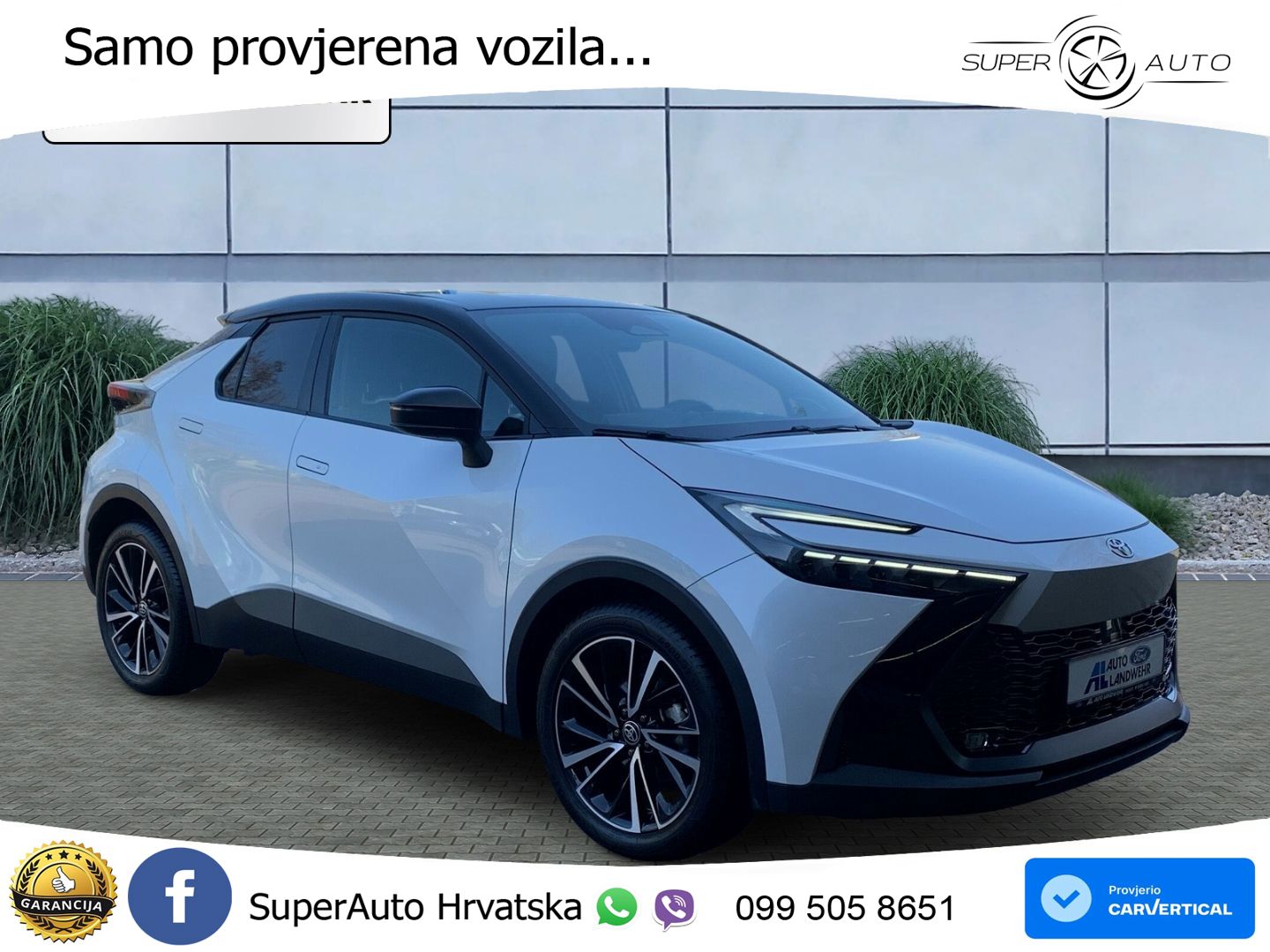 Toyota C-HR 2.0 (198 KS) Hybrid e-CVT LED+GR SJED+ACC