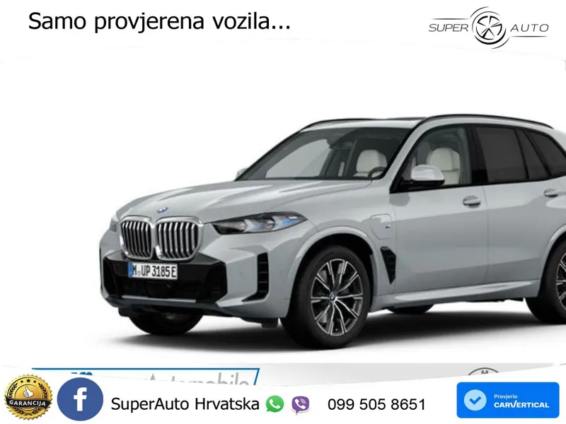 BMW X5 50e (489 KS) xDrive Steptronic M Sport ACC+HEAD+4xGR SJED+360+PANO