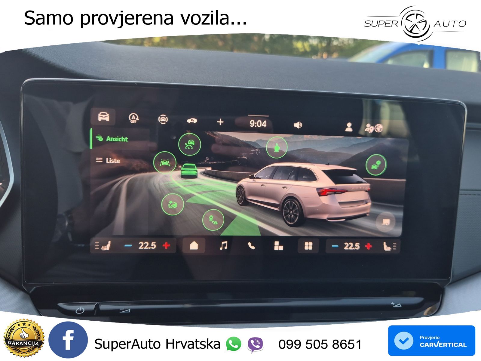 Škoda Octavia Combi 1.5 TSI (150 KS) DSG Selection LED+GR SJED+ACC