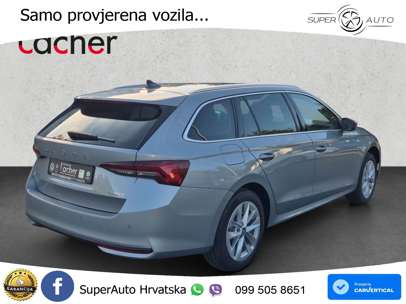 Škoda Octavia Combi 1.5 TSI (150 KS) DSG Selection LED+GR SJED+ACC