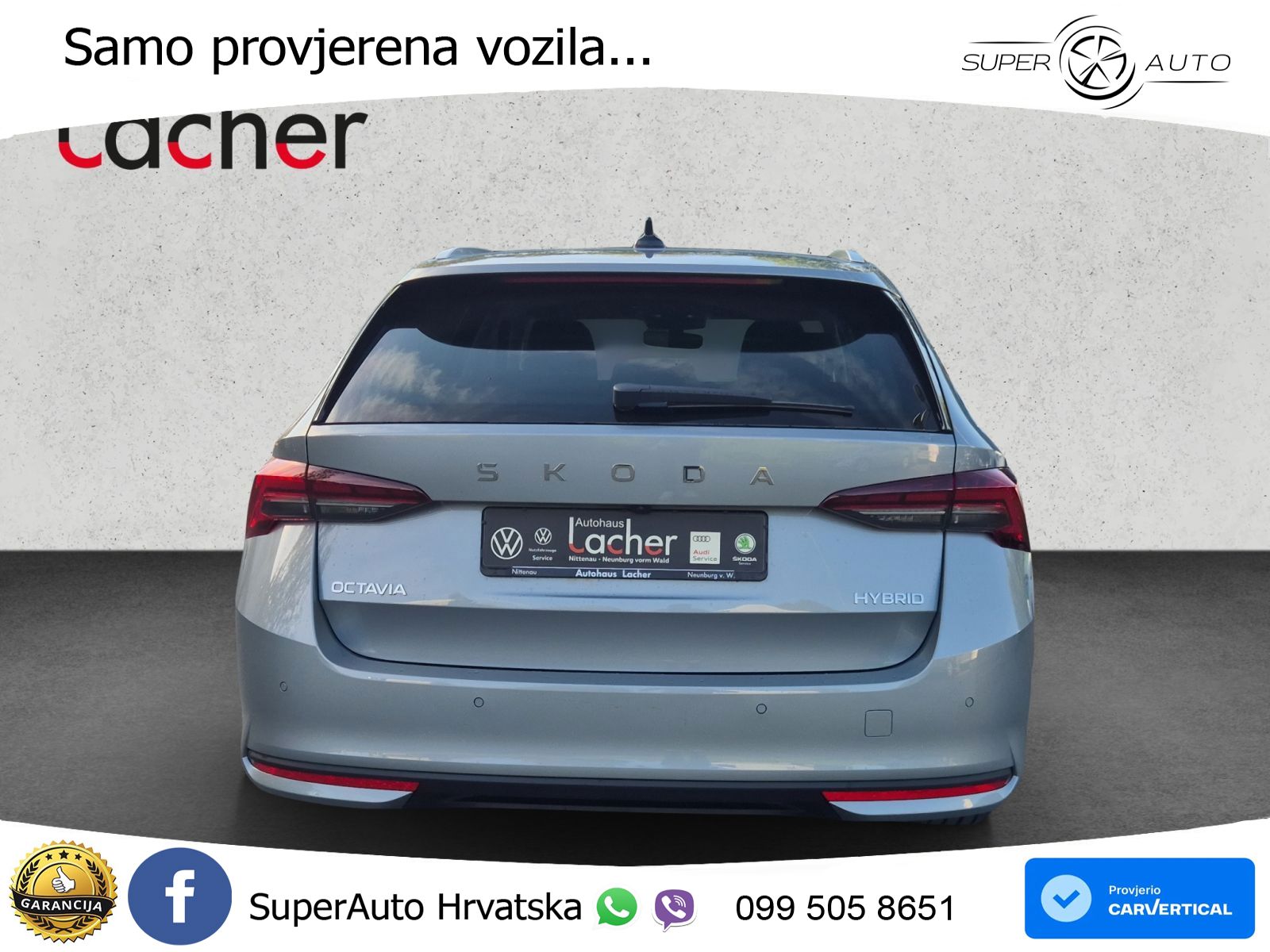 Škoda Octavia Combi 1.5 TSI (150 KS) DSG Selection LED+GR SJED+ACC