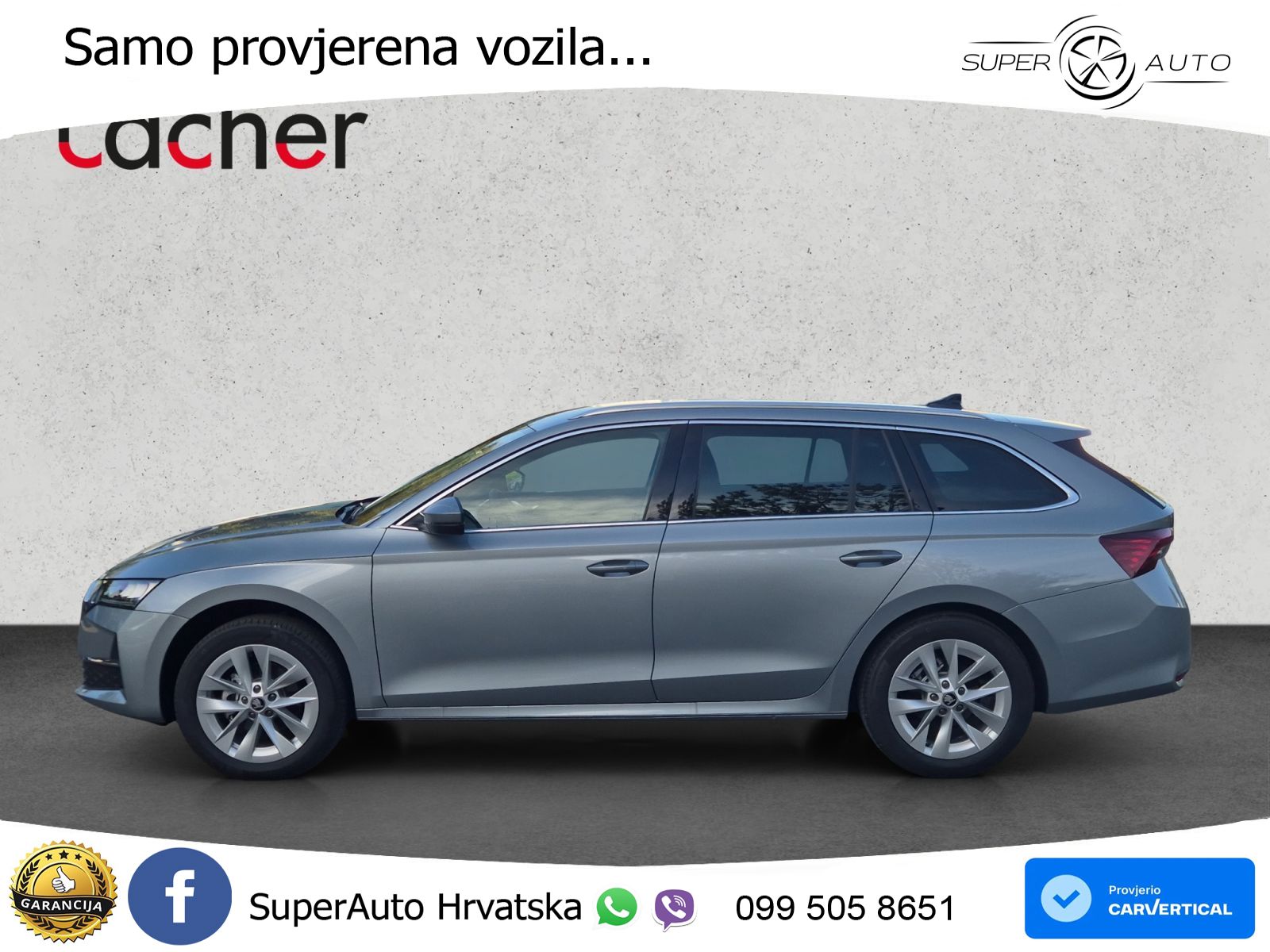 Škoda Octavia Combi 1.5 TSI (150 KS) DSG Selection LED+GR SJED+ACC