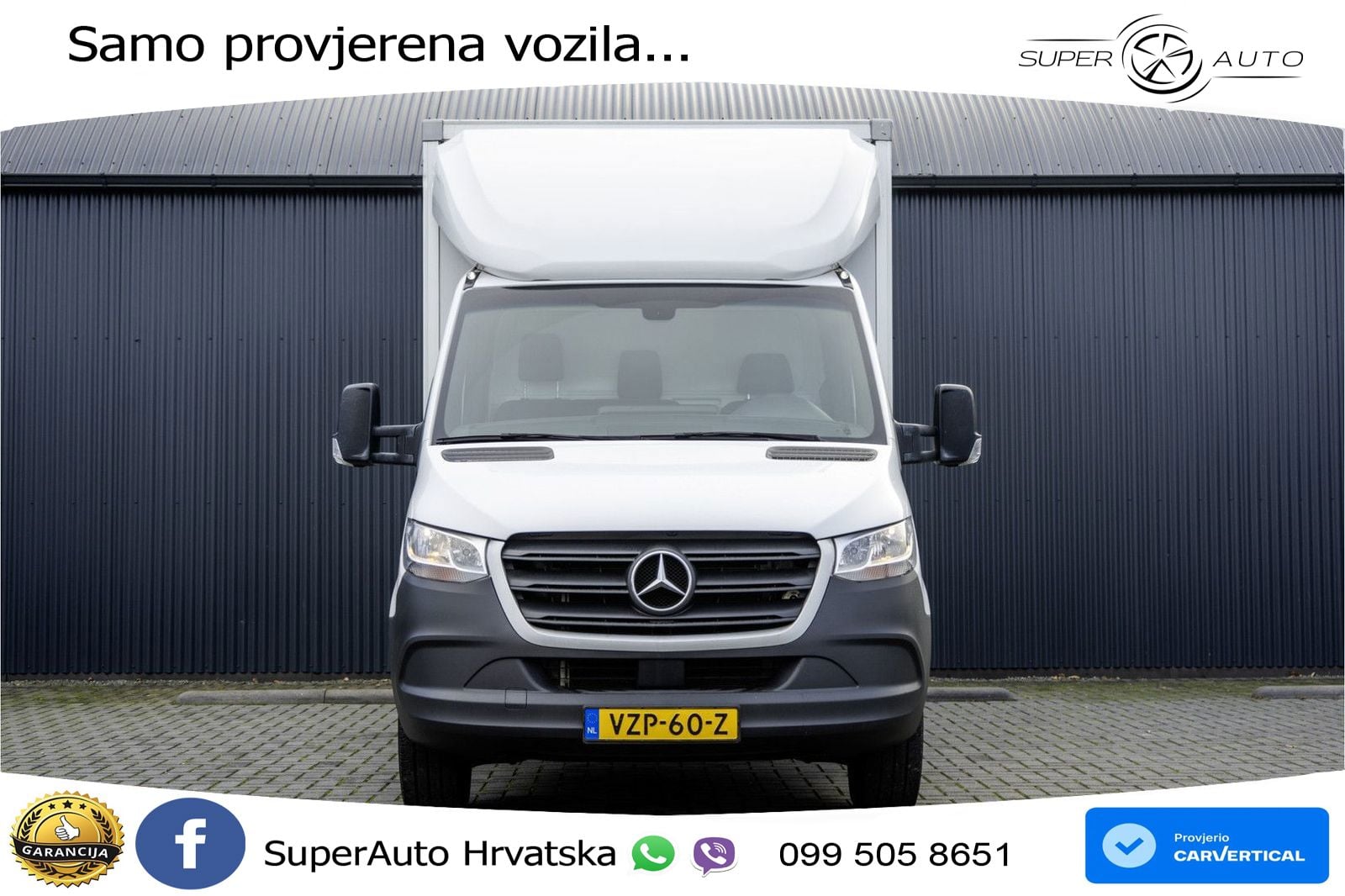 Mercedes-Benz Sprinter 315 CDI | Koelwagen | Zijdeur | 150PK | 150 KS