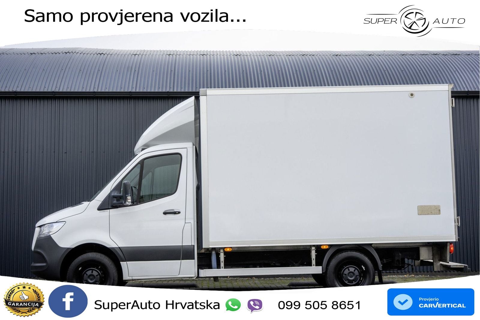 Mercedes-Benz Sprinter 315 CDI | Koelwagen | Zijdeur | 150PK | 150 KS