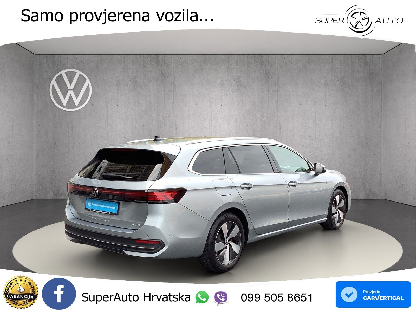 Volkswagen Passat Variant 1.5 eTSI (150 KS) DSG Business LED+GR SJED+ACC
