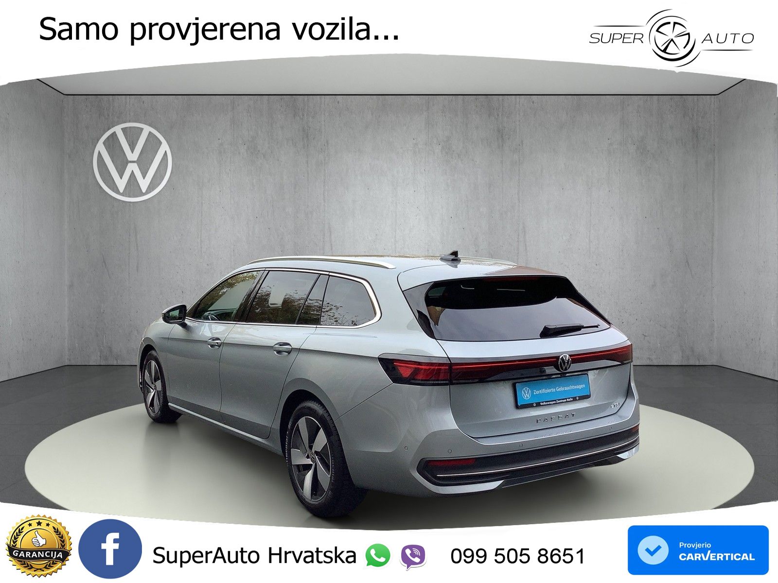 Volkswagen Passat Variant 1.5 eTSI (150 KS) DSG Business LED+GR SJED+ACC