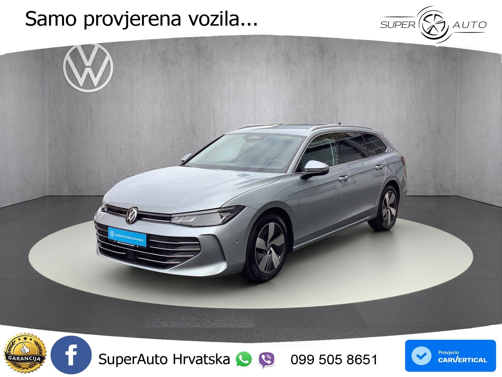 Volkswagen Passat Variant 1.5 eTSI (150 KS) DSG Business LED+GR SJED+ACC