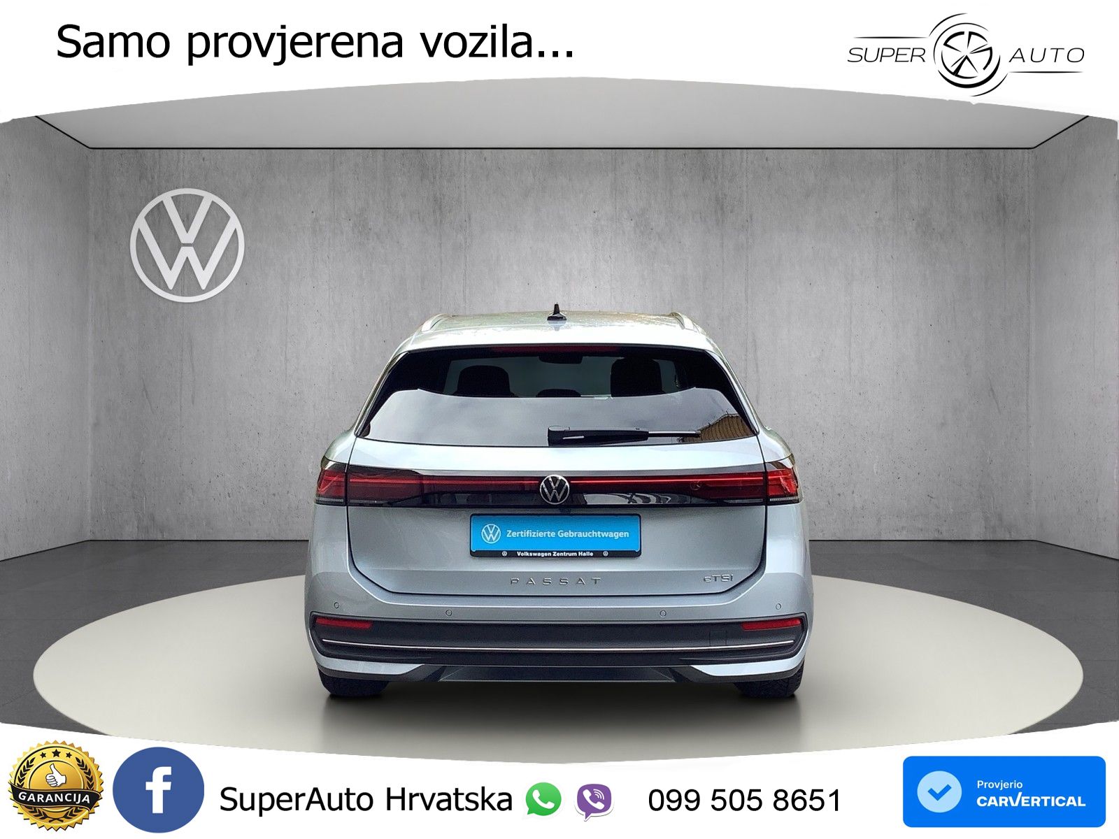 Volkswagen Passat Variant 1.5 eTSI (150 KS) DSG Business LED+GR SJED+ACC