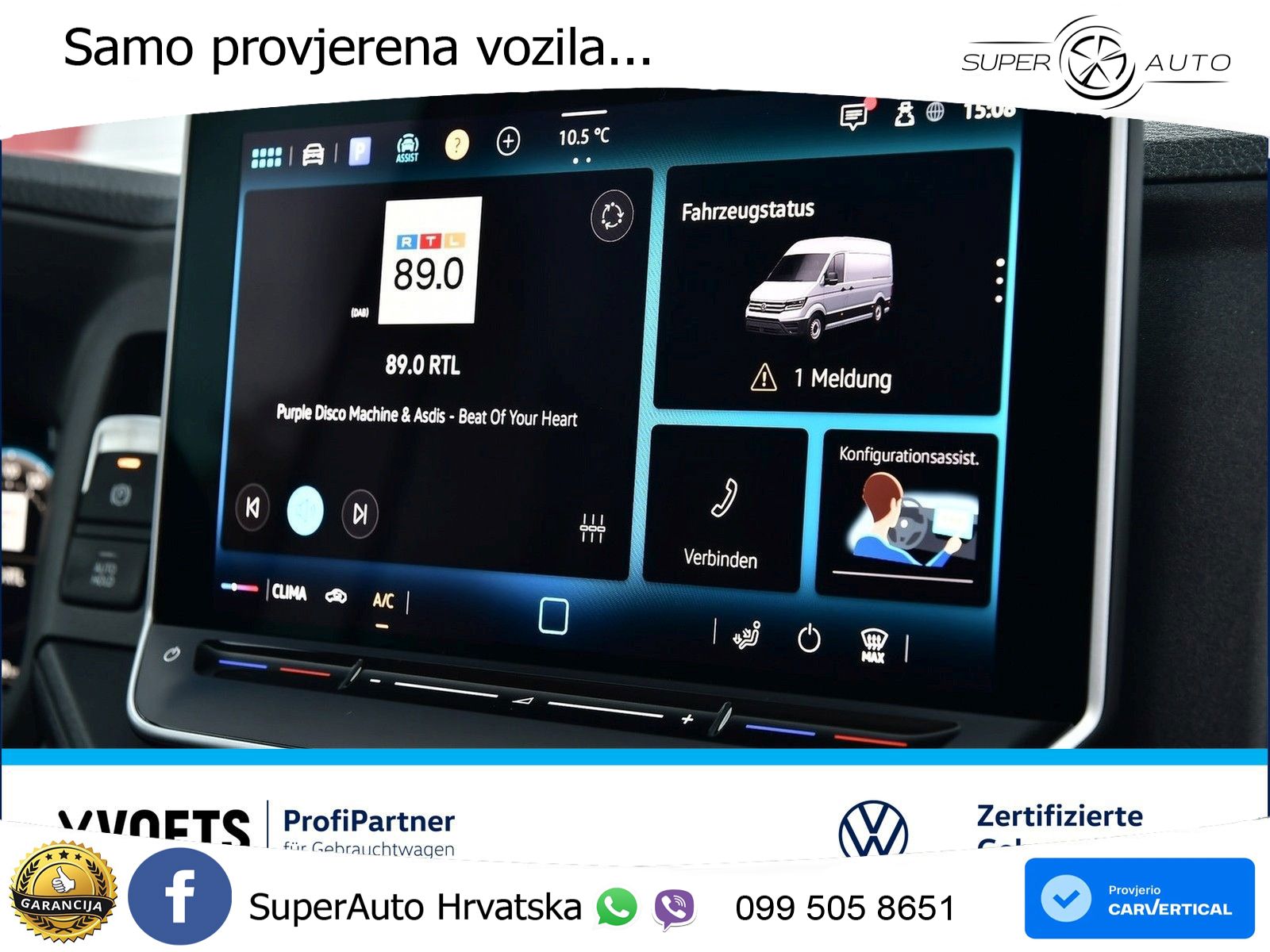 Volkswagen Crafter Kasten 35 MR ND 2.0 TDI KEYLESS+LaneAssi 140 KS