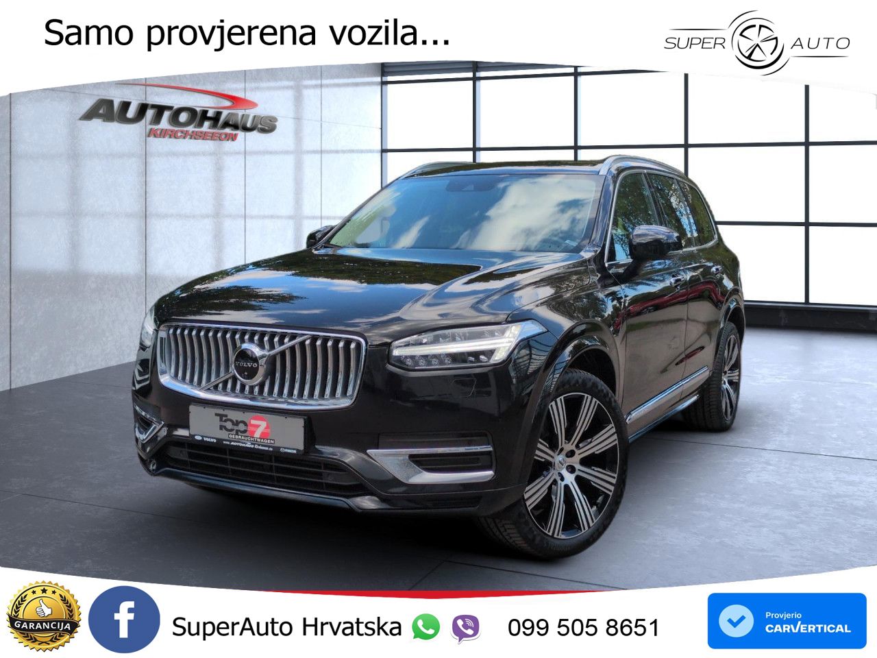 Volvo XC90 Recharge 2.0 T8 AWD Geartronic LED+GR SJED+ACC
