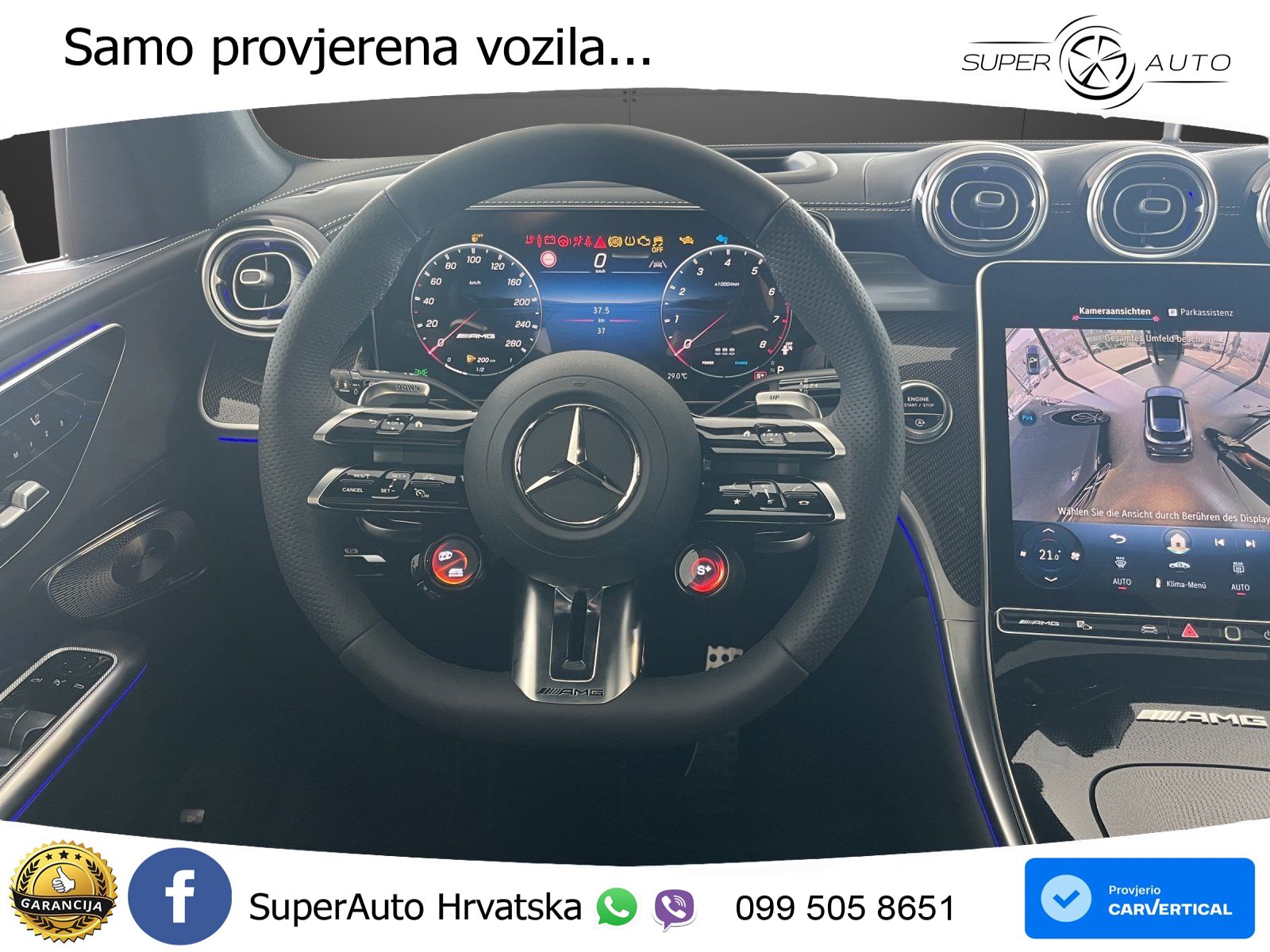 Mercedes AMG GLC 53 (449 KS) 4MATIC+ AMG SPEEDSHIFT TCT 9G ACC+HEAD+GR SJED+360+PANO