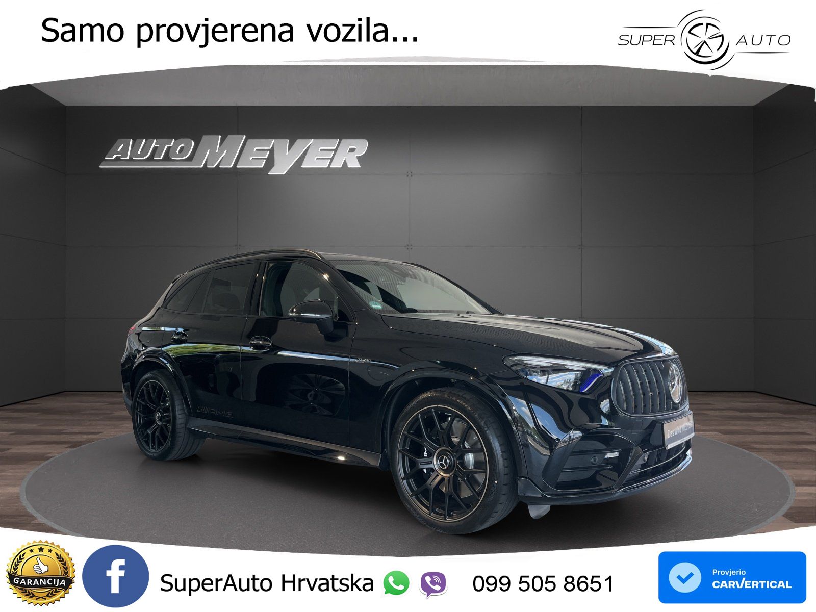 Mercedes AMG GLC 53 (449 KS) 4MATIC+ AMG SPEEDSHIFT TCT 9G ACC+HEAD+GR SJED+360+PANO