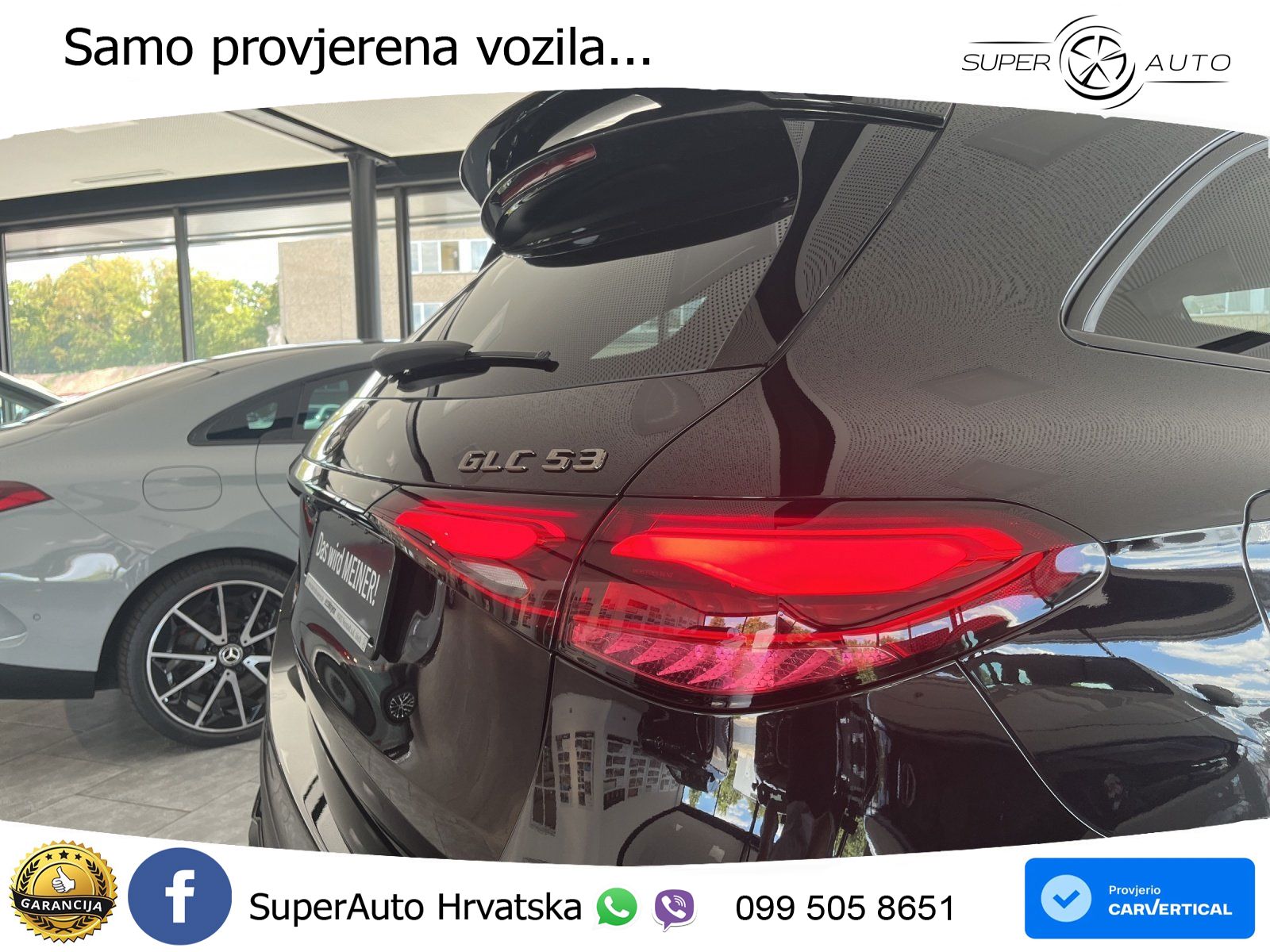 Mercedes AMG GLC 53 (449 KS) 4MATIC+ AMG SPEEDSHIFT TCT 9G ACC+HEAD+GR SJED+360+PANO