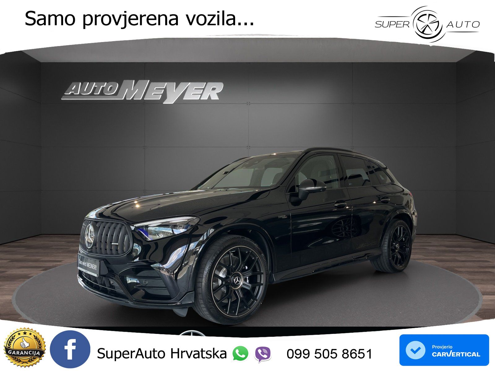 Mercedes AMG GLC 53 (449 KS) 4MATIC+ AMG SPEEDSHIFT TCT 9G ACC+HEAD+GR SJED+360+PANO