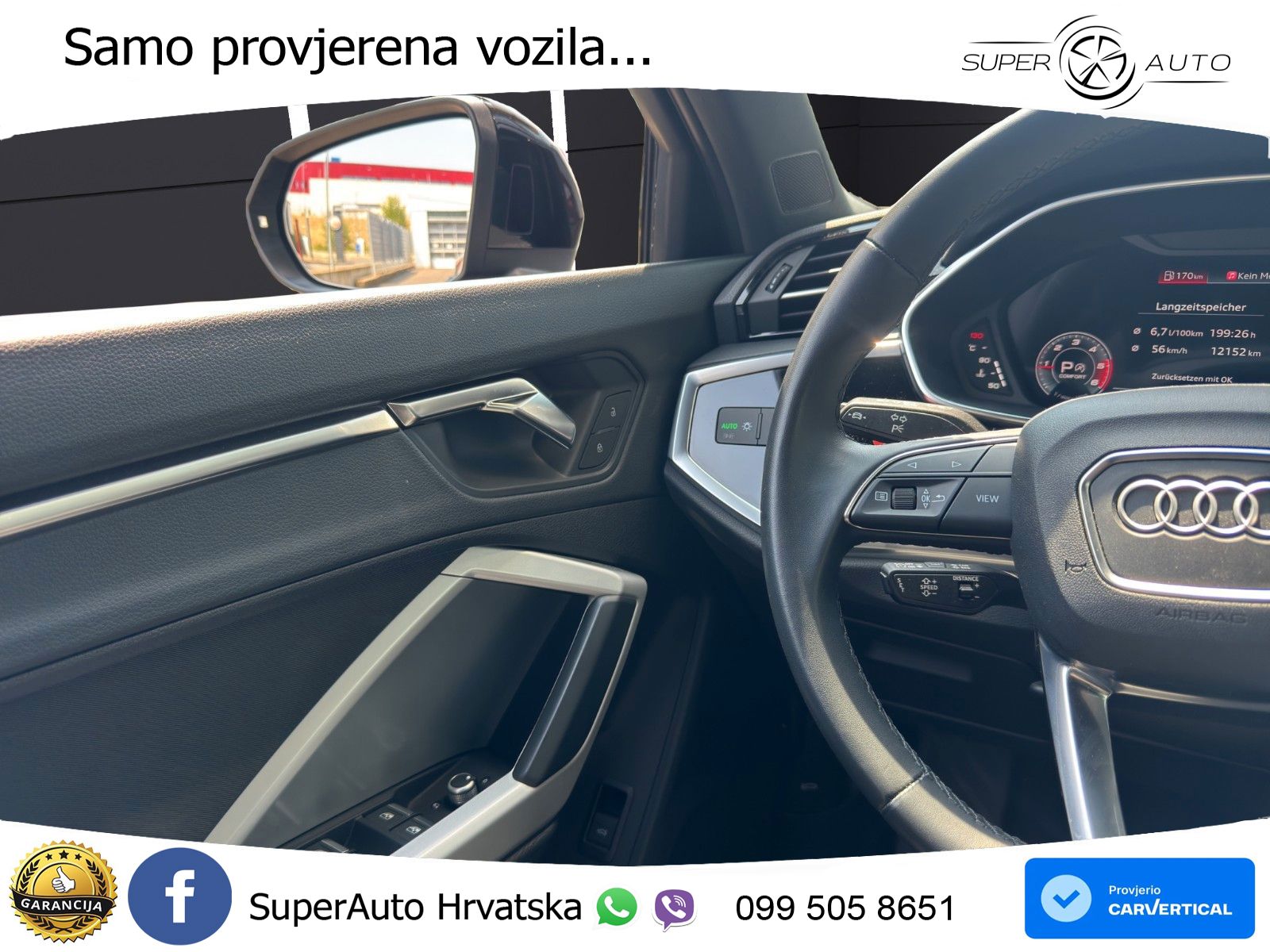 Audi Q3 Sportback 40 TDI (200 KS) quattro S tronic LED+GR SJED+ACC