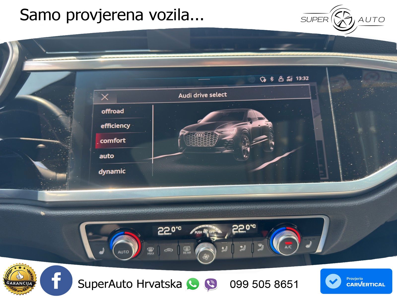 Audi Q3 Sportback 40 TDI (200 KS) quattro S tronic LED+GR SJED+ACC