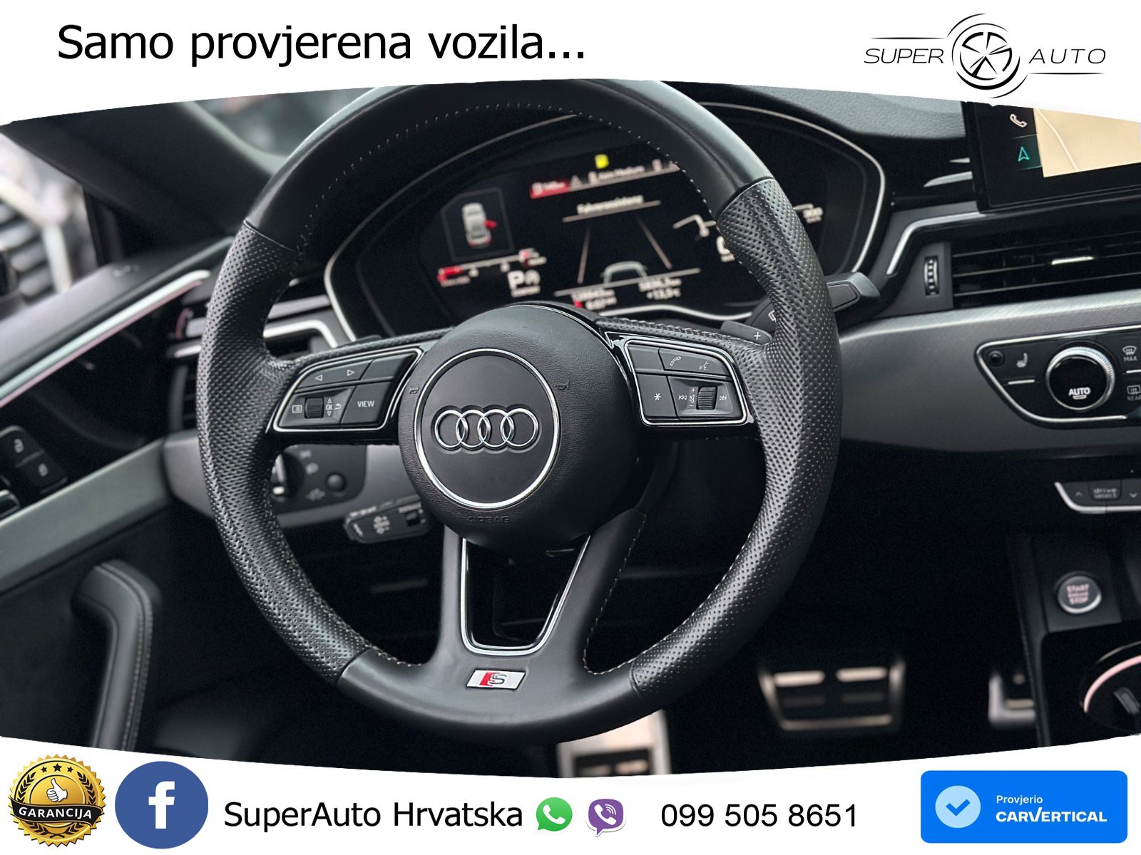 Audi A5 Sportback 40 TDI (190 KS) S tronic LED+GR SJED+ACC