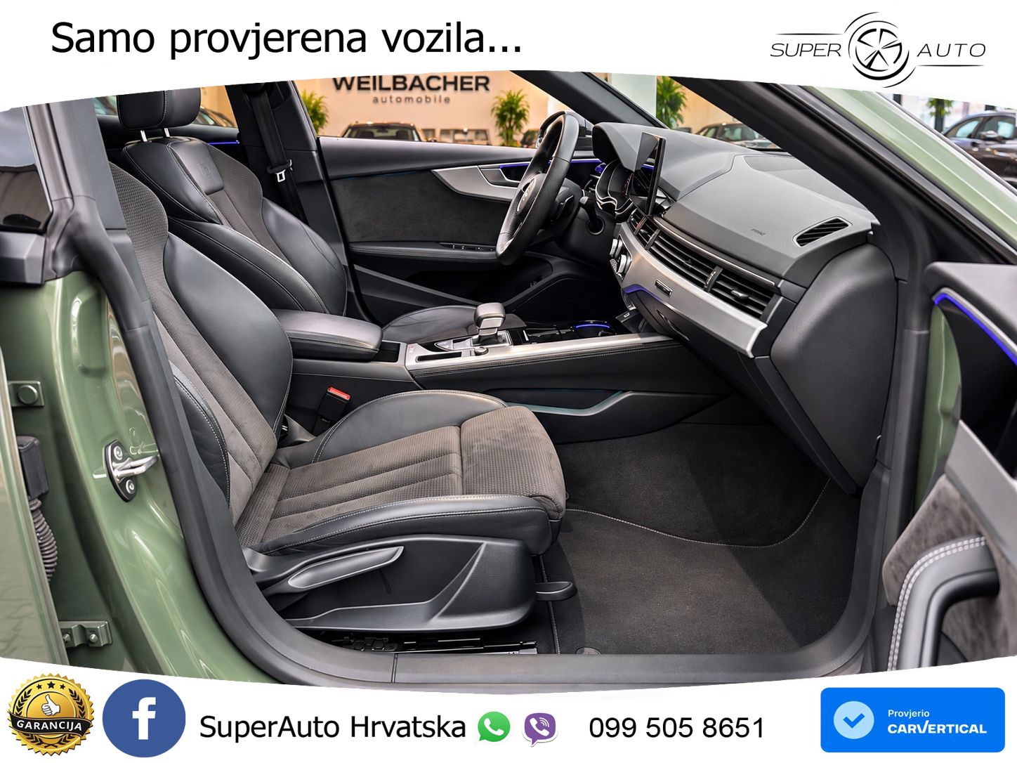Audi A5 Sportback 40 TDI (190 KS) S tronic LED+GR SJED+ACC