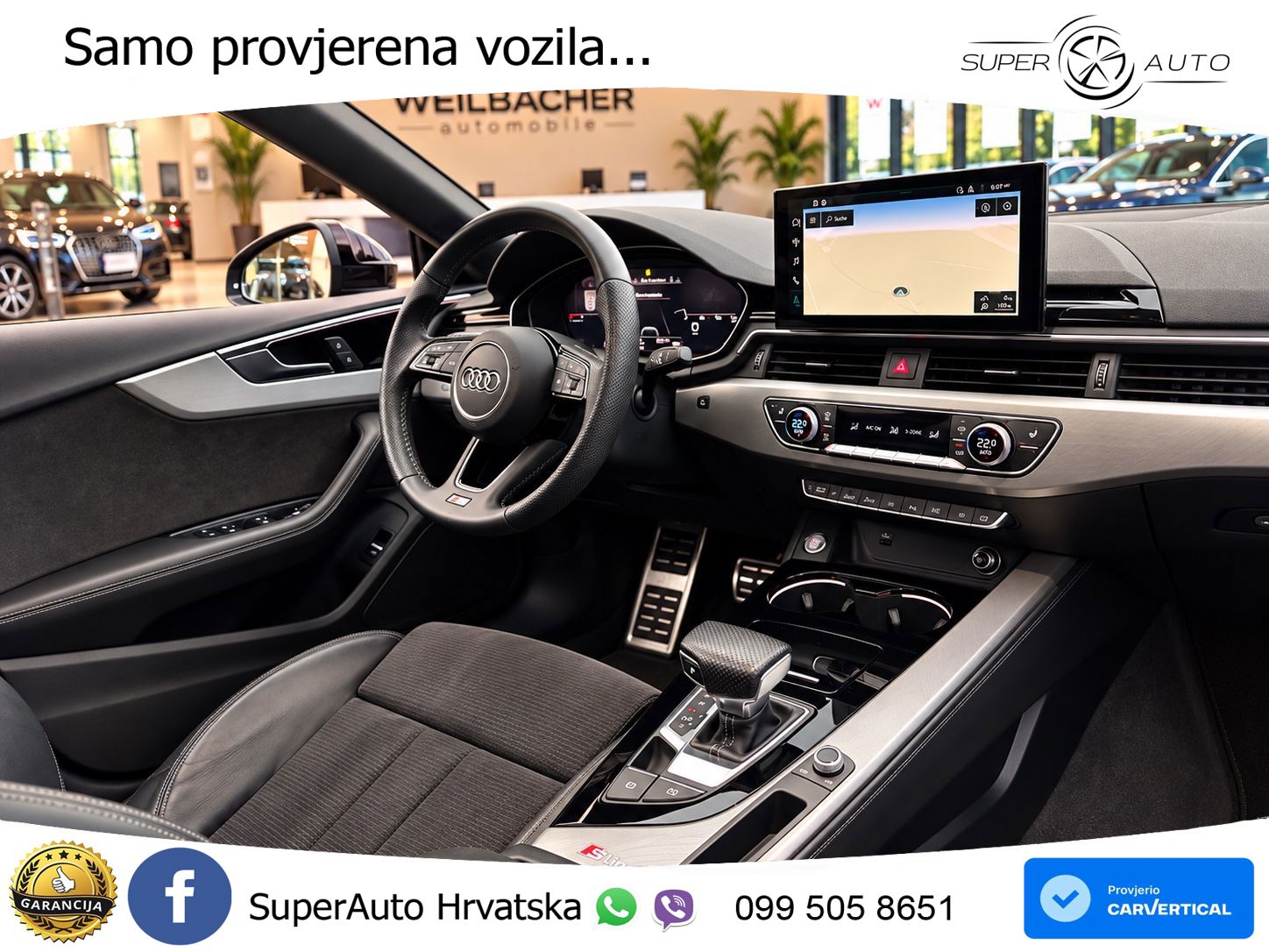 Audi A5 Sportback 40 TDI (190 KS) S tronic LED+GR SJED+ACC