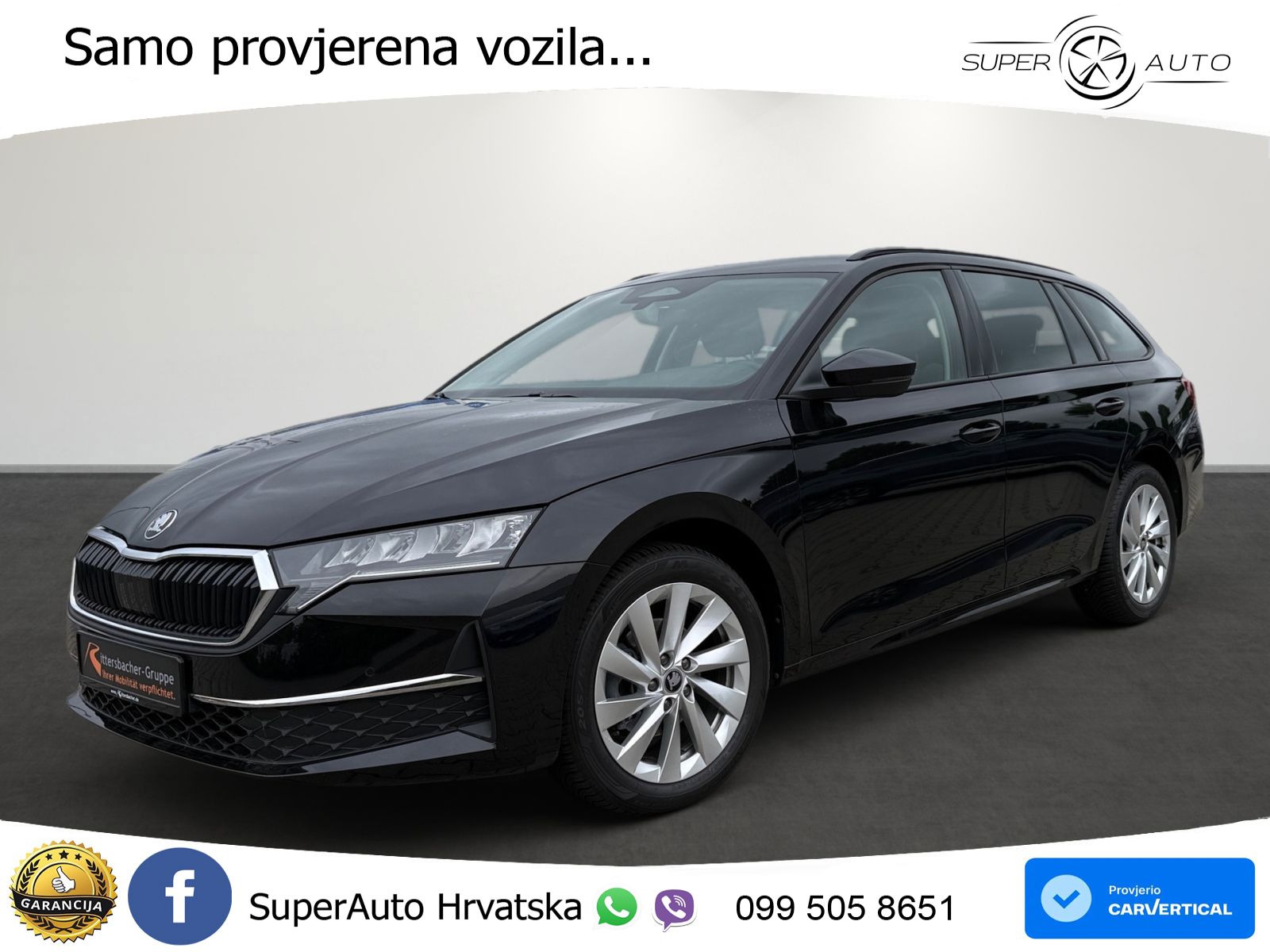 Škoda Octavia Combi 2.0 TDI (150 KS) DSG Selection LED+GR SJED+ACC