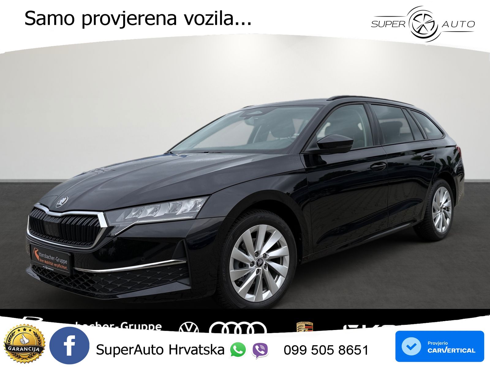 Škoda Octavia Combi 2.0 TDI (150 KS) DSG Selection LED+GR SJED+ACC