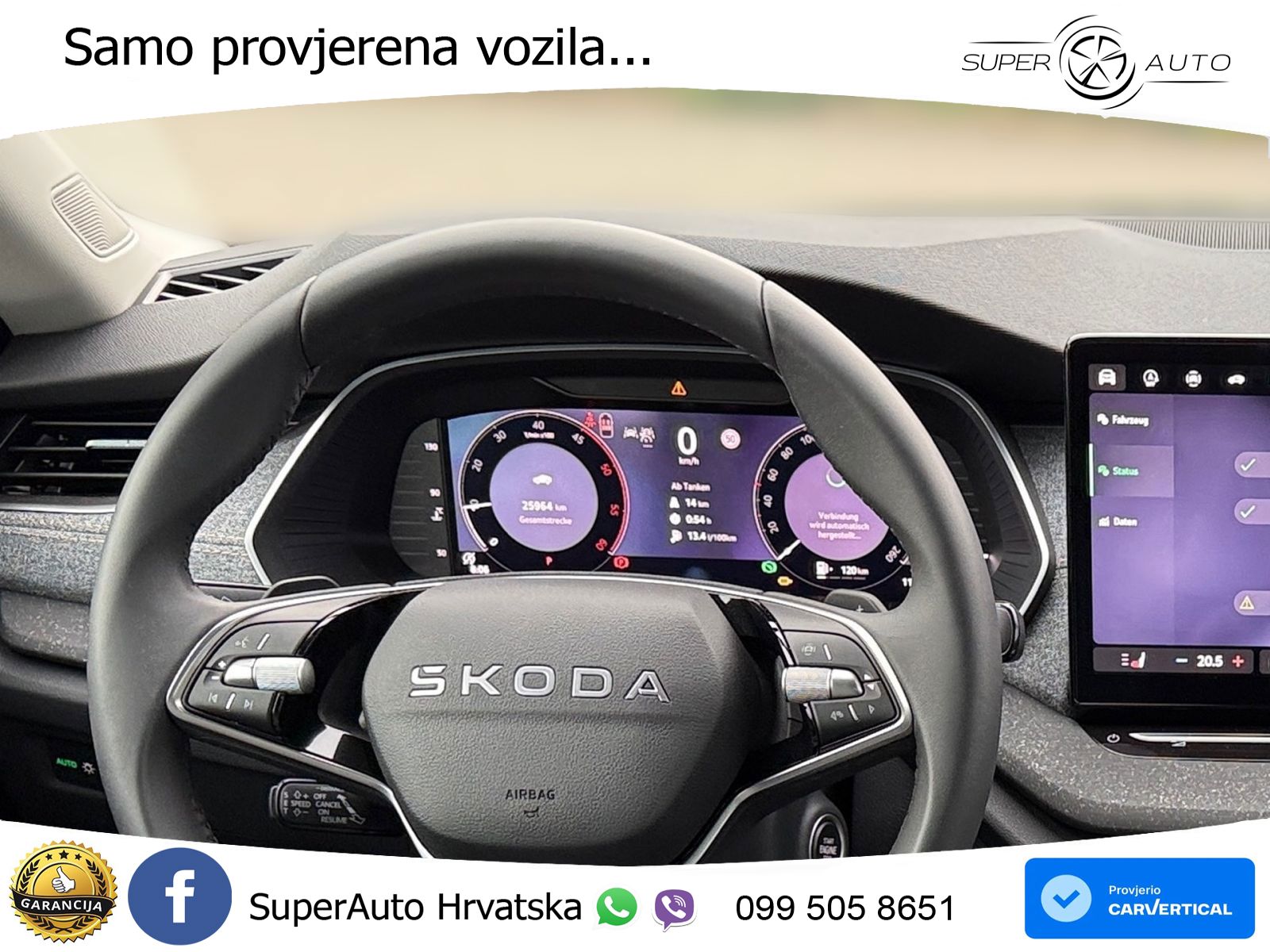 Škoda Octavia Combi 2.0 TDI (150 KS) DSG Selection LED+GR SJED+ACC