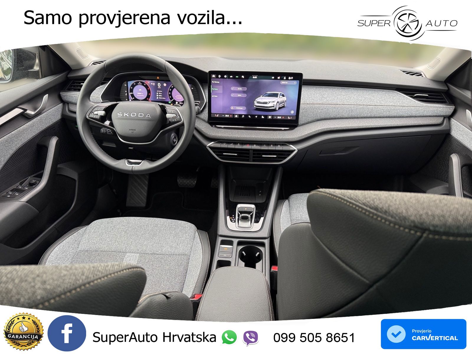 Škoda Octavia Combi 2.0 TDI (150 KS) DSG Selection LED+GR SJED+ACC