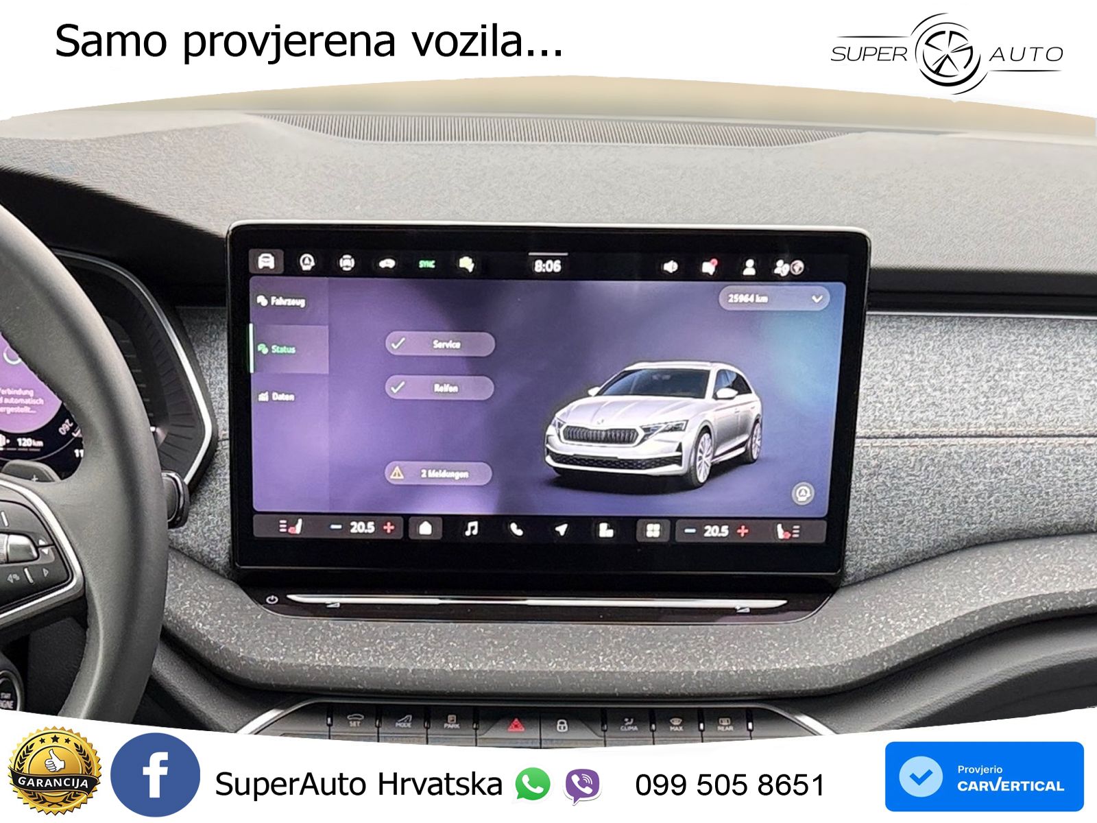Škoda Octavia Combi 2.0 TDI (150 KS) DSG Selection LED+GR SJED+ACC