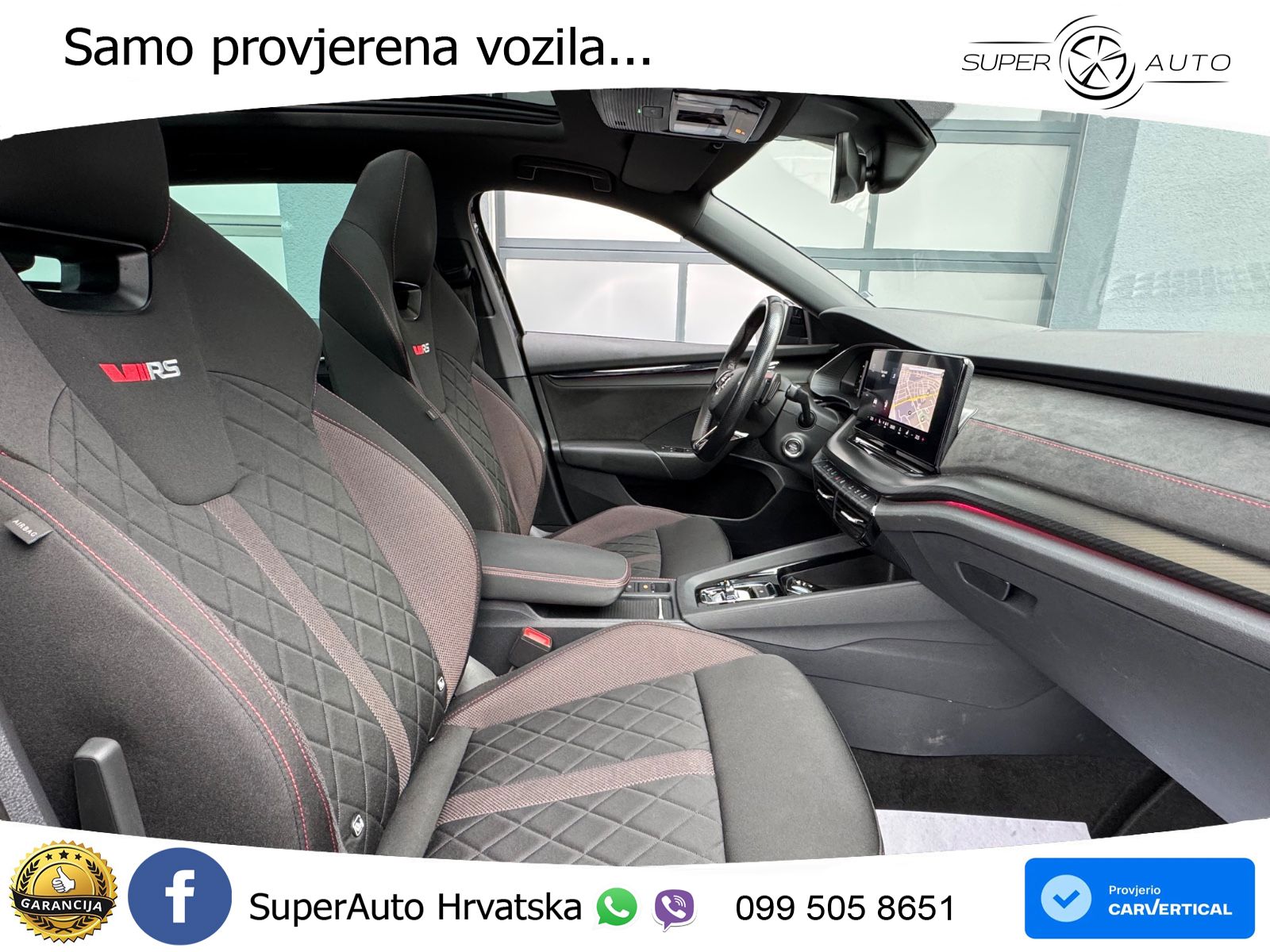 Škoda Octavia Combi RS 2.0 TDI (200 KS) DSG LED+GR SJED+ACC
