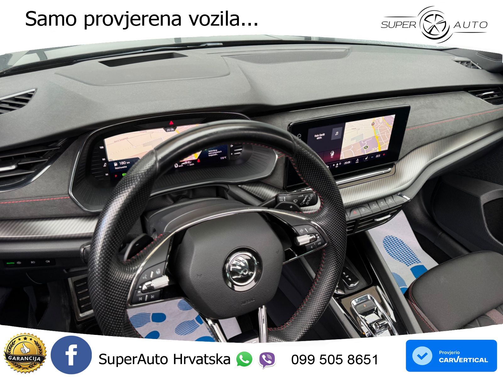 Škoda Octavia Combi RS 2.0 TDI (200 KS) DSG LED+GR SJED+ACC