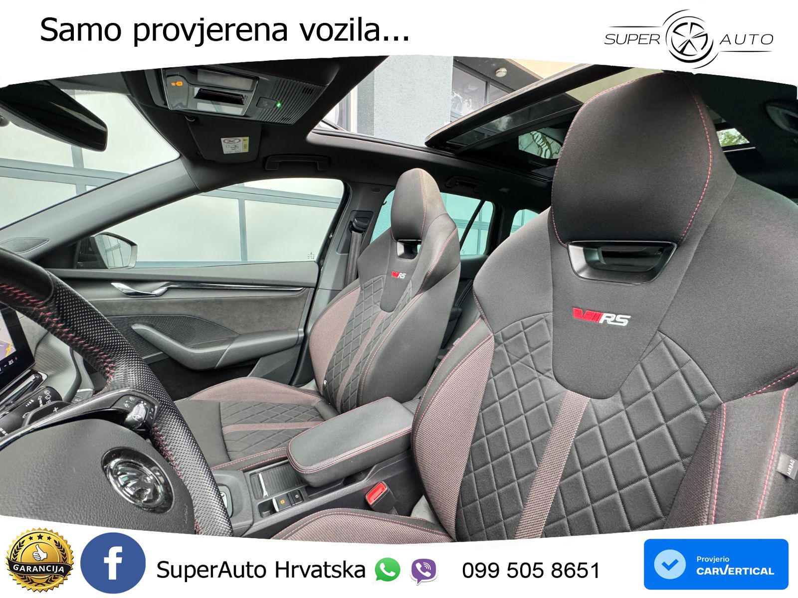 Škoda Octavia Combi RS 2.0 TDI (200 KS) DSG LED+GR SJED+ACC